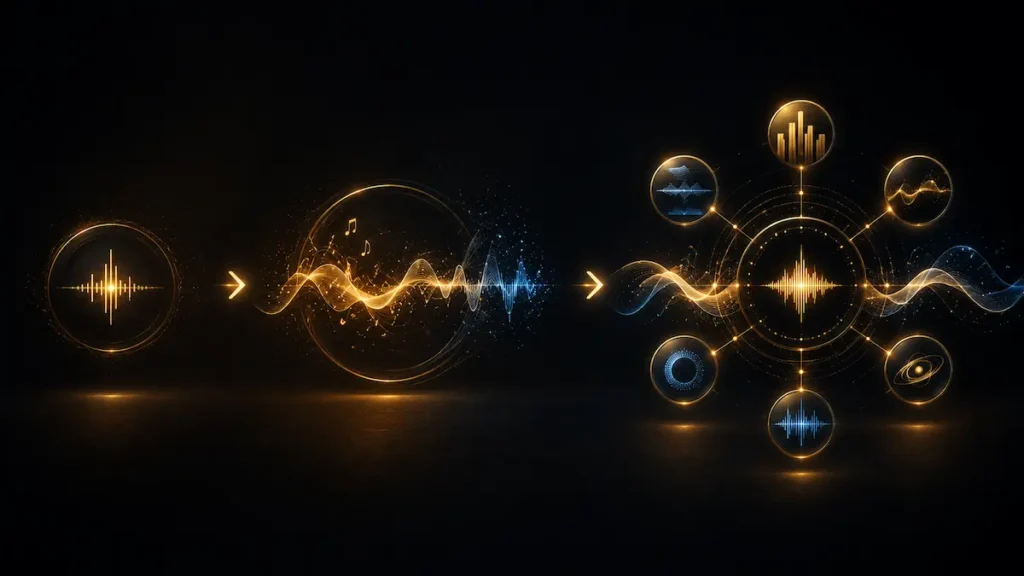 Simple sonic identity, signature sound, and complete sonic branding system